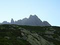 Aiguilles rouges from bivy site